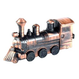 Steam Locomotive Die Cast Metal Collectible Pencil Sharpener