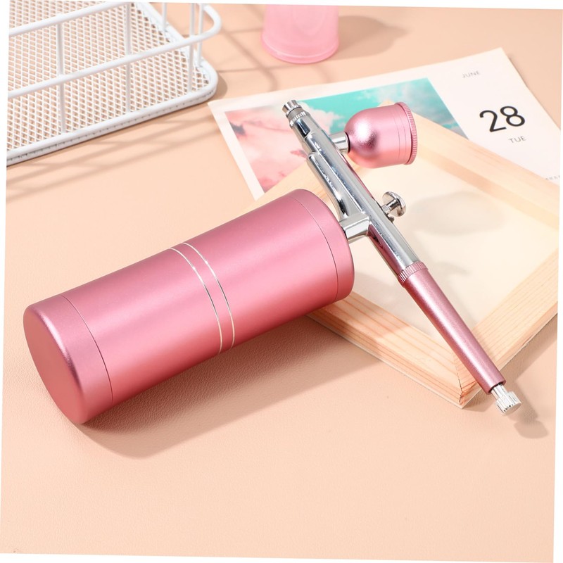 TEHAUX 1set Portable Handheld Airbrush Kit for Makeup and Facial