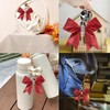 Shoyisenka 2 Pcs Bow Keychain, Cheerleading Keychain, Car Keys Chain,