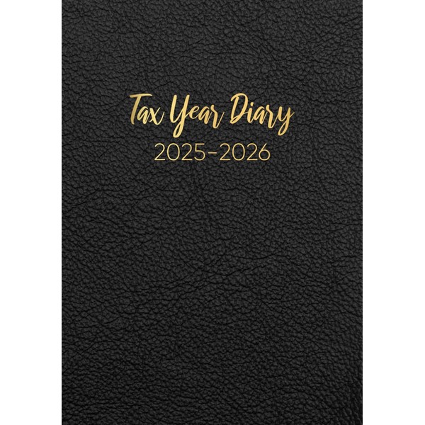 Tax Year 2025-2026: A4 April to April Tax Year Diary