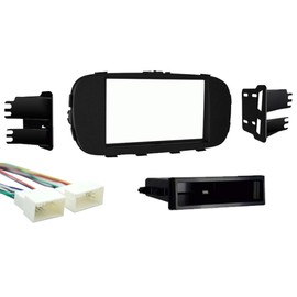 Harmony Audio Radio Install Bundle Fits Kia Soul 2014-2016 with Metra 99-7360B Single DIN Dash Kit