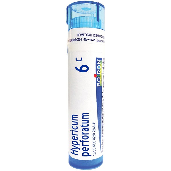 Boiron Hypericum Perforatum 6C, 80 Pellets, Homeopathic Medicine for Nerve Pain