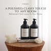 FINESSY Black Kitchen Soap Dispenser Set, Kitchen Hand Soap and