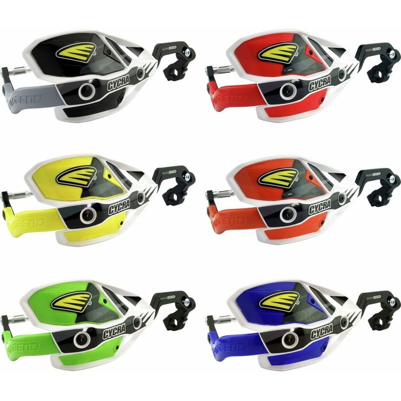 Cycra Pro Bend Ultra Hand Guard Kit (7/8") (Black)