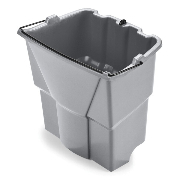 Rubbermaid Commercial Products-1863900 Executive Series Dirty Water Bucket for 35QT WaveBrake 2.0 Mopping Bucket, Gray
