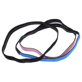 WOONEKY Adjustable Sports Headband Soft Fabric Headbands for Women Men Moisture-Wicking Sweatband Set Yoga Gym Workout Headbands