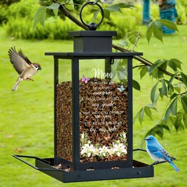 Memorial Bird Feeder for Loss of Mom - Sympathy Bereavement Gifts for Loss of Mother Remembrance Funeral Condolence Gifts Thoughtful Sorry for Your Loss Gifts for Loss of Loved One