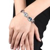 SUNYIK Natural Abalone Shell Bracelet for Women and Man, Adjustable