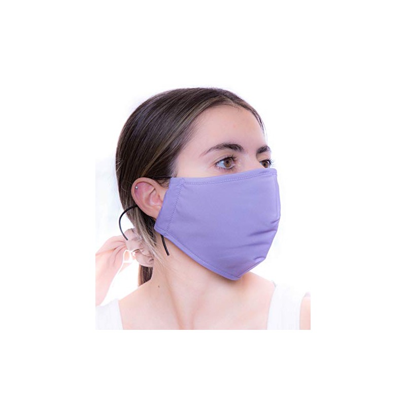 Headmost Comfymask 3 Layer Large Fabric Facemask: Water Repellent, Washable,