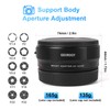 CZEBINS Lens Adapter, AF Adapter for Canon EF/EF-S Series Lenses