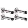 JQK Door Stopper, 304 Stainless Steel Thicken 1mm Sound Dampening