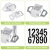 UFURMATE Mailbox Replacement Roller Catch Latch with Screws & Number