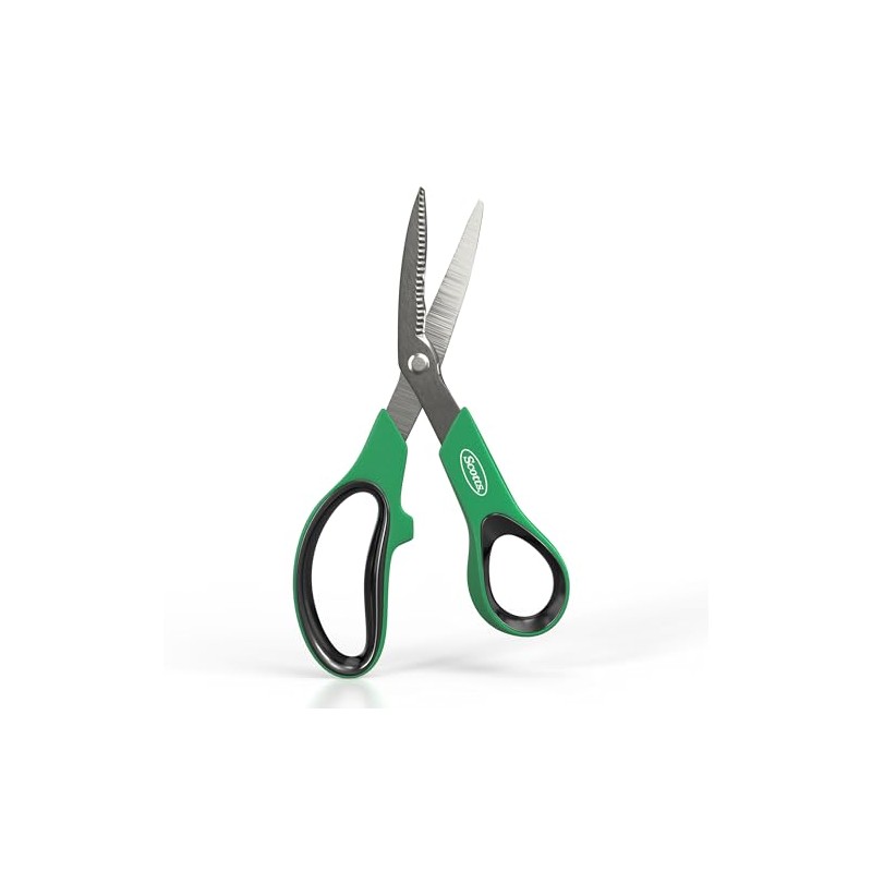 Scotts 8 in. All-Purpose Steel Garden Utility Shears with Serrated