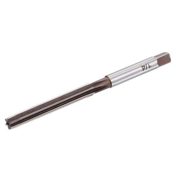 sourcing map 1/4" Hand Reamer H8 Accuracy Alloy Tool Steel