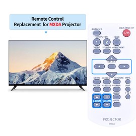 MXDA Projector Remote Replacement fit for Panasonic Projector PT-VX400U PT-VW330E PT-VX400E PT-VW330U