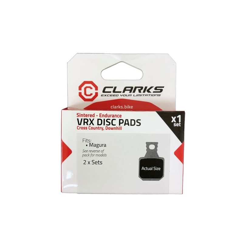 Clarks Cycle Systems VRX866 Disc Brake Pads, Magura MT5, MT7