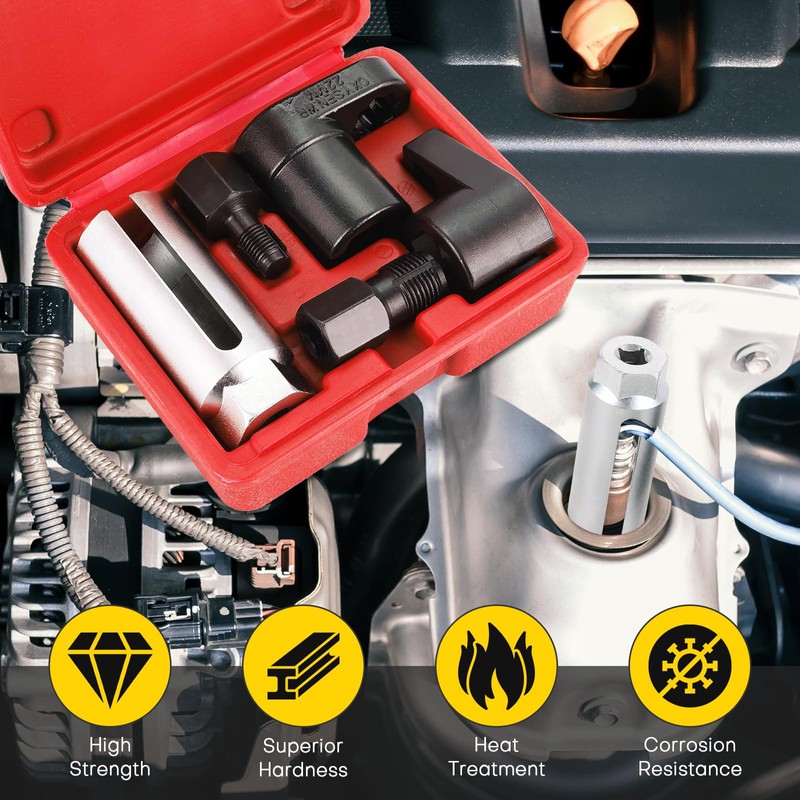 Acymner 5PCS O2 Sensor Removal & Thread Chaser Tool Set