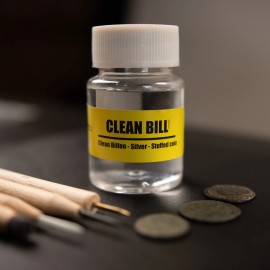 Le Crayon a Gratter Conservator Clean Bill Silver Cleaner for coins & artifact Metal Detector Finds