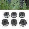 6pcs Weeder Replacement Spool 38.6ft 0.06in String Trimmer Replacement Spool