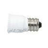 SQXBK 8PCS White E12 to E14 Adapter Converter Bulb Converter