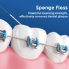 RioRand Dental Floss for Braces, Bridges, and Implants, PTFE &