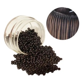 Nanoorings 1000 Nano Ring Cafe Claro Para Aplicar Extensiones D Cabello
