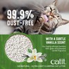 Catit Go Natural Ultra-Light Clumping Cat Litter, Bamboo Pellets, Dust-Free,