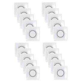 20 Pairs of Hidden Sewing Super Magnetic Snaps, PVC Hidden Sewing Wallet Closure Fasteners Magnetic Snaps Magnet Fasteners for Apparel Handbags Wallet Accessories DIY Craft Sewing Tools(1.4 Inch)