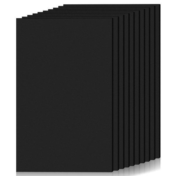 Pack of 10 Eva Foam 6 mm Black Foam Panels,