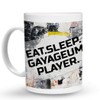 Makoroni - EAT SLEEP GAYAGEUM PLAYER Music 6 oz Ceramic