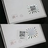dose not apply 120pcs Hologram QR Code Labels, Tamper-evident Security