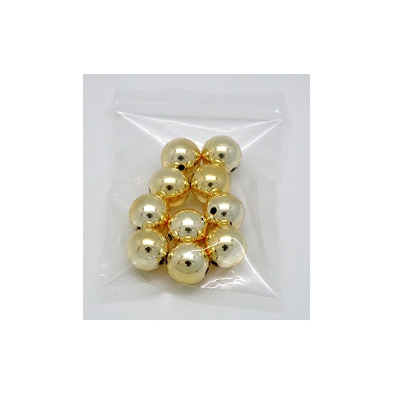 [10 Gold with Holes] Galapon Raffle Ball for Raffle Raffle