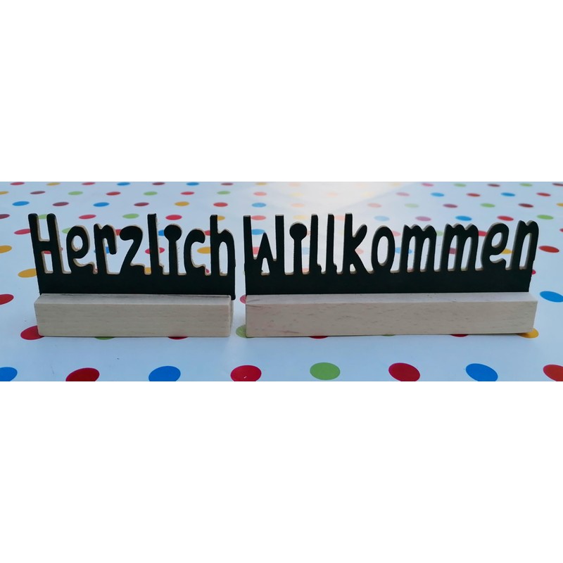 Kaltner Präsente Gift Idea Wooden Gift Item Decorative Table Stand