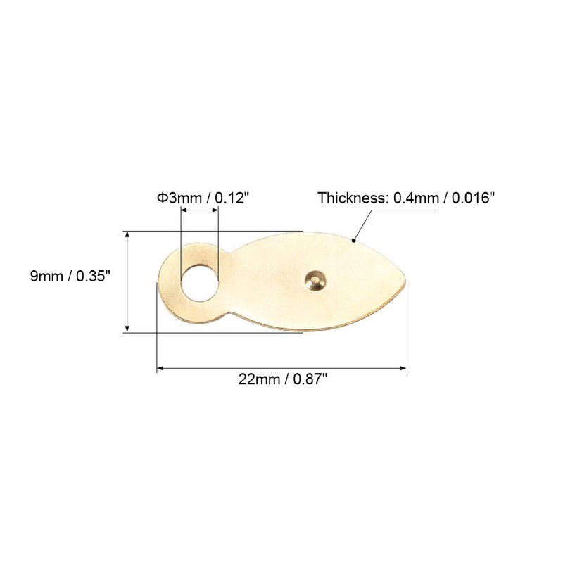 sourcing map Frame Turn Button, 7/8" Metal Flat with Screws
