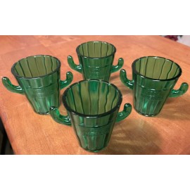 Jose Cuervo Cactus Shot Glasses (Set of 4)