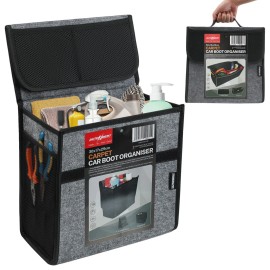 Unbranded Car Trunk Organizer Bag Anti Slip Felt Trunk Tidy Bag for  Storage Auto Tools US
