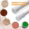 2 Pack Small Tension Rods 7 in to 11 Curtain