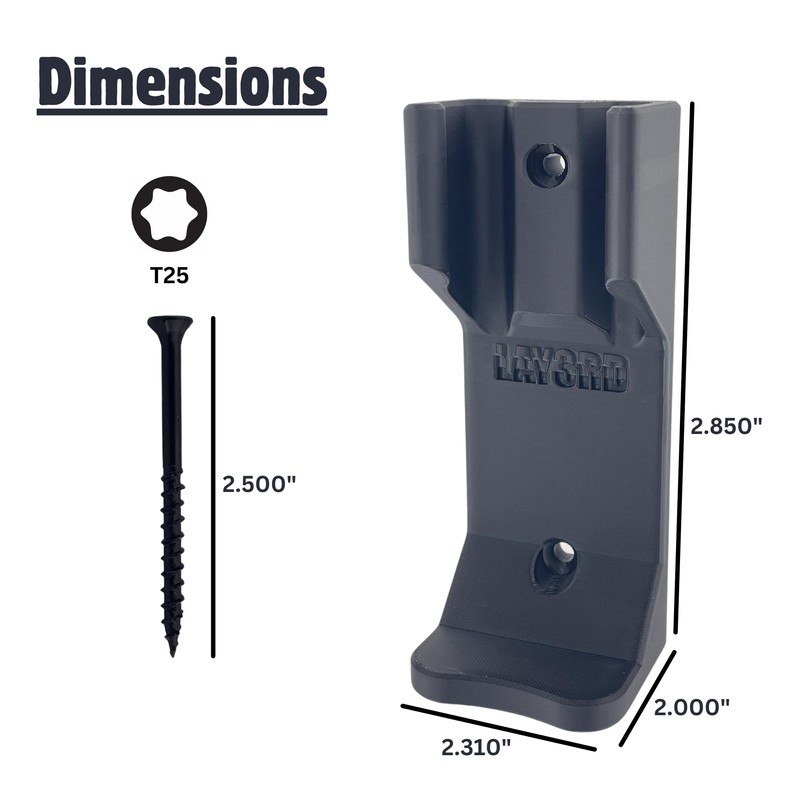 Makita Wall Mount for 18V Leaf Blower | XBU03Z Compatible