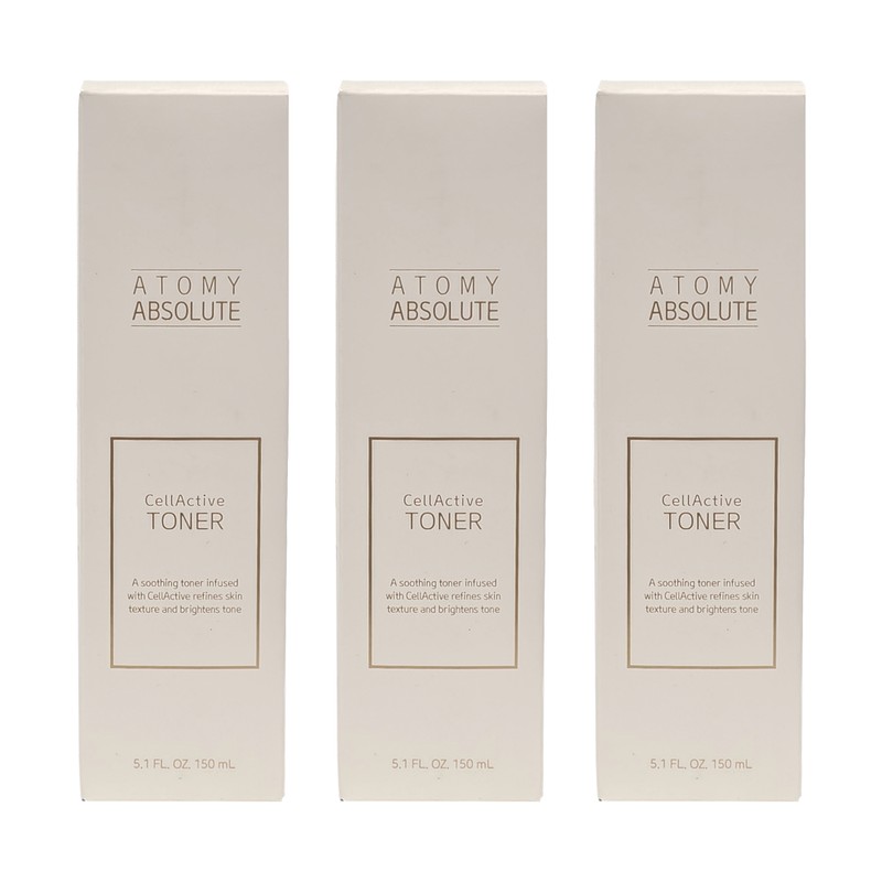 Atomy Absolute Cellactive Toner 150ml 3pcs / 애터미 앱솔루트 셀랙티브