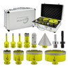 Diamond Tile Hole Saw Kit - Diamond Core Drill Bits