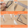 Radius Divider Tool 12 Inch, Fast Adjusting Scriber for Sheet