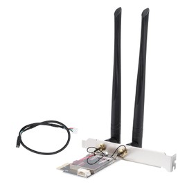 Tarjeta de red WiFi6 PCIE AX210 Tarjeta Wi-Fi 5400Mbps Adaptador WiFi inalámbrico 802.11AX WI-FI 6E PCI Tarjetas A