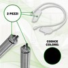 Repair kit hinges in black and spring for mounting on