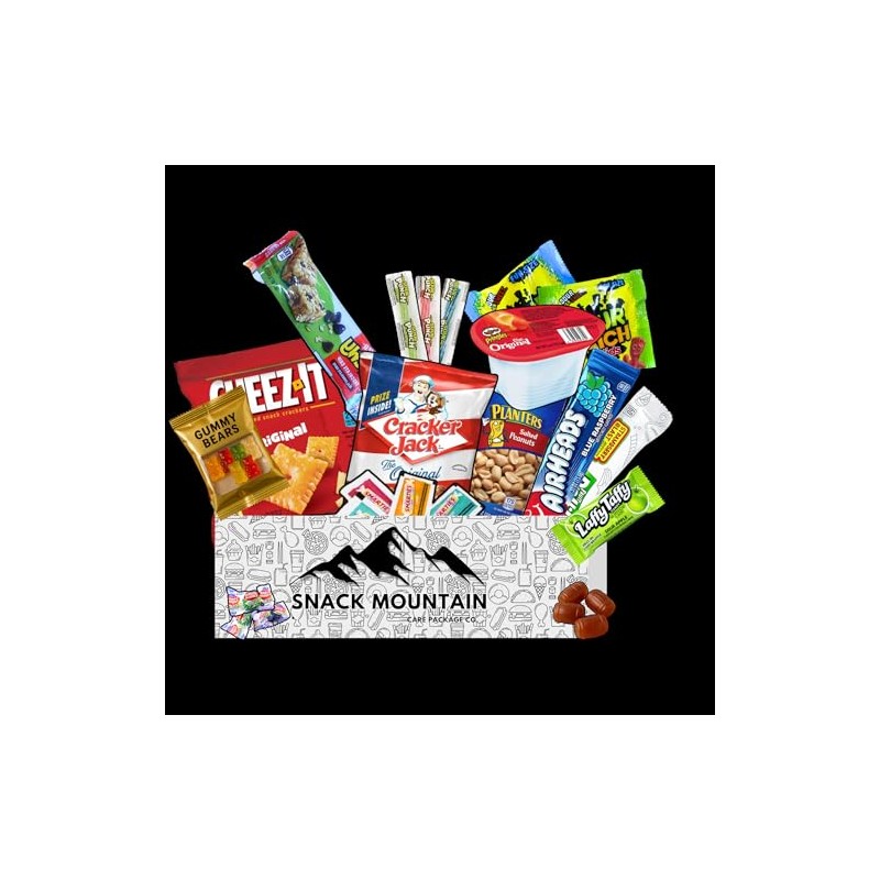 Mini Care Package Gift Box (20 Piece) - Snack Mountain