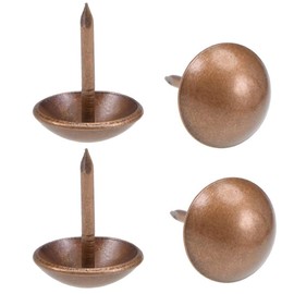 Antique Upholstery Tacks,100pack,Nailhead Decorative Trim, Furniture Tacks for Sofa, Chair, Bed and Other Furniture (Red Copper)