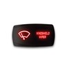 Windshield Wiper - Red - STARK 5-PIN Horizontal Laser Etched