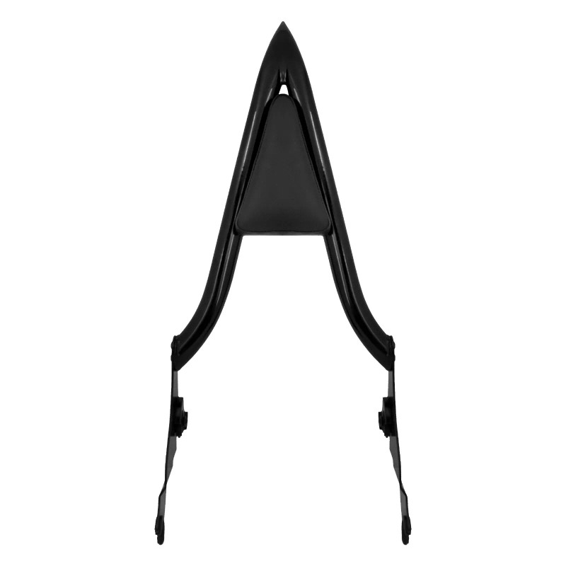 HDBUBALUS 22" Black Detachable Passenger Backrest Sissy Bar For Harley
