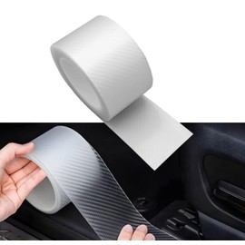 Batreetek Car Protector Tape, Car Door Film, Anti-Scratch and Stain Tape, Protective Sticker, Side Step Guard, Scuff Plate, Bumper Guard, Repair Supplies, Width 2.0 in. (5 cm) x Length 16.4 ft (5 m