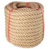 Manila Rope 1 Inch x 100 Feet, Twisted Thick Rope