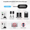 Bietrun Wireless Microphone Headset with 1/4''Plug, 165ft Range, UHF Wireless